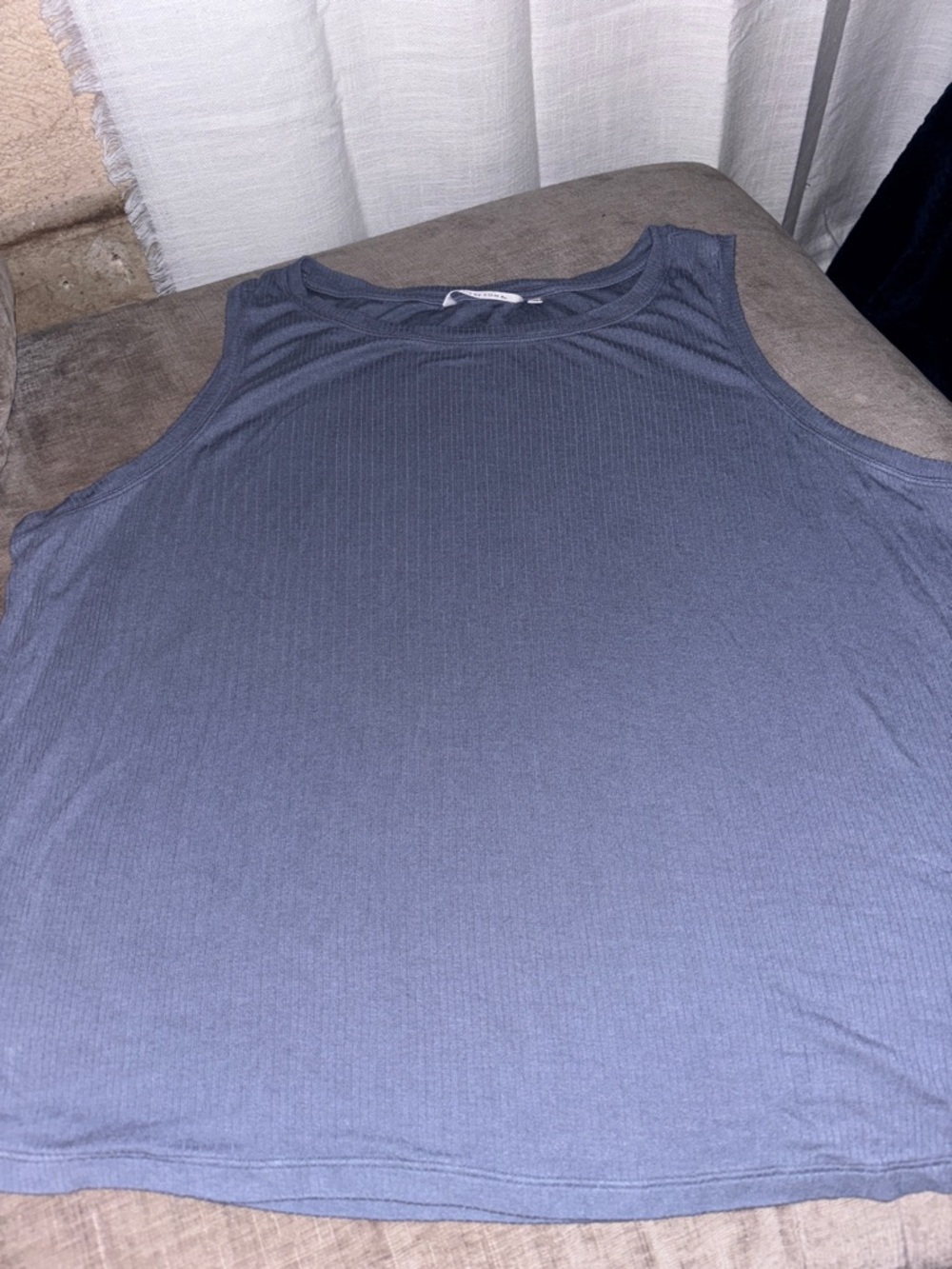 Women’s Blue Sleeveless Tank Top